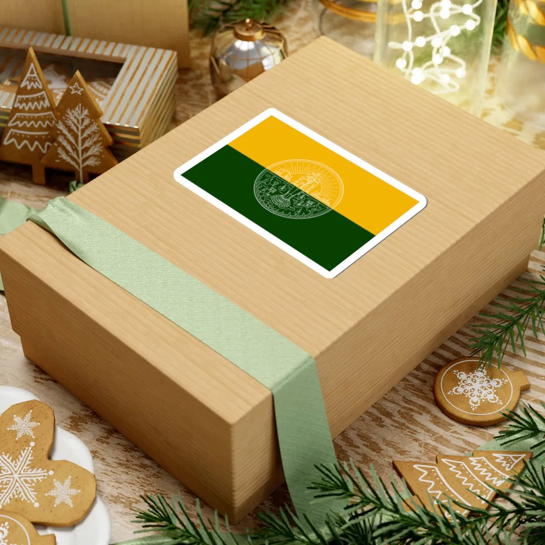 Flag of Sa Kaeo (Thailand) STICKER Vinyl Kiss-Cut Decal - The Sticker Space