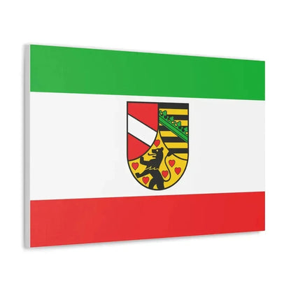 Flag of Saale Holzland Kreis Germany - Canvas Wall Art - The Sticker Space