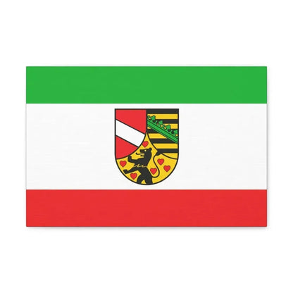 Flag of Saale Holzland Kreis Germany - Canvas Wall Art - The Sticker Space