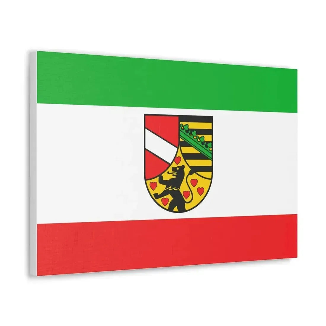 Flag of Saale Holzland Kreis Germany - Canvas Wall Art - The Sticker Space