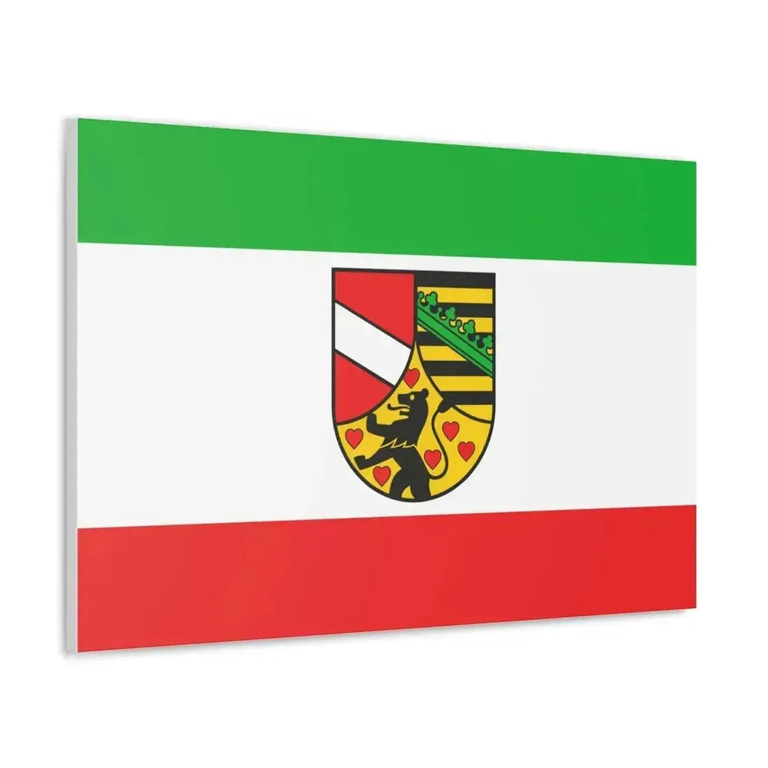 Flag of Saale Holzland Kreis Germany - Canvas Wall Art - The Sticker Space