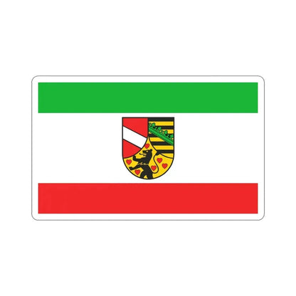 Flag of Saale Holzland Kreis Germany STICKER Vinyl Die-Cut Decal 6 Inch - The Sticker Space