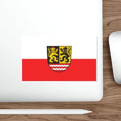 Flag of Saale Orla Kreis Germany STICKER Vinyl Die-Cut Decal-The Sticker Space