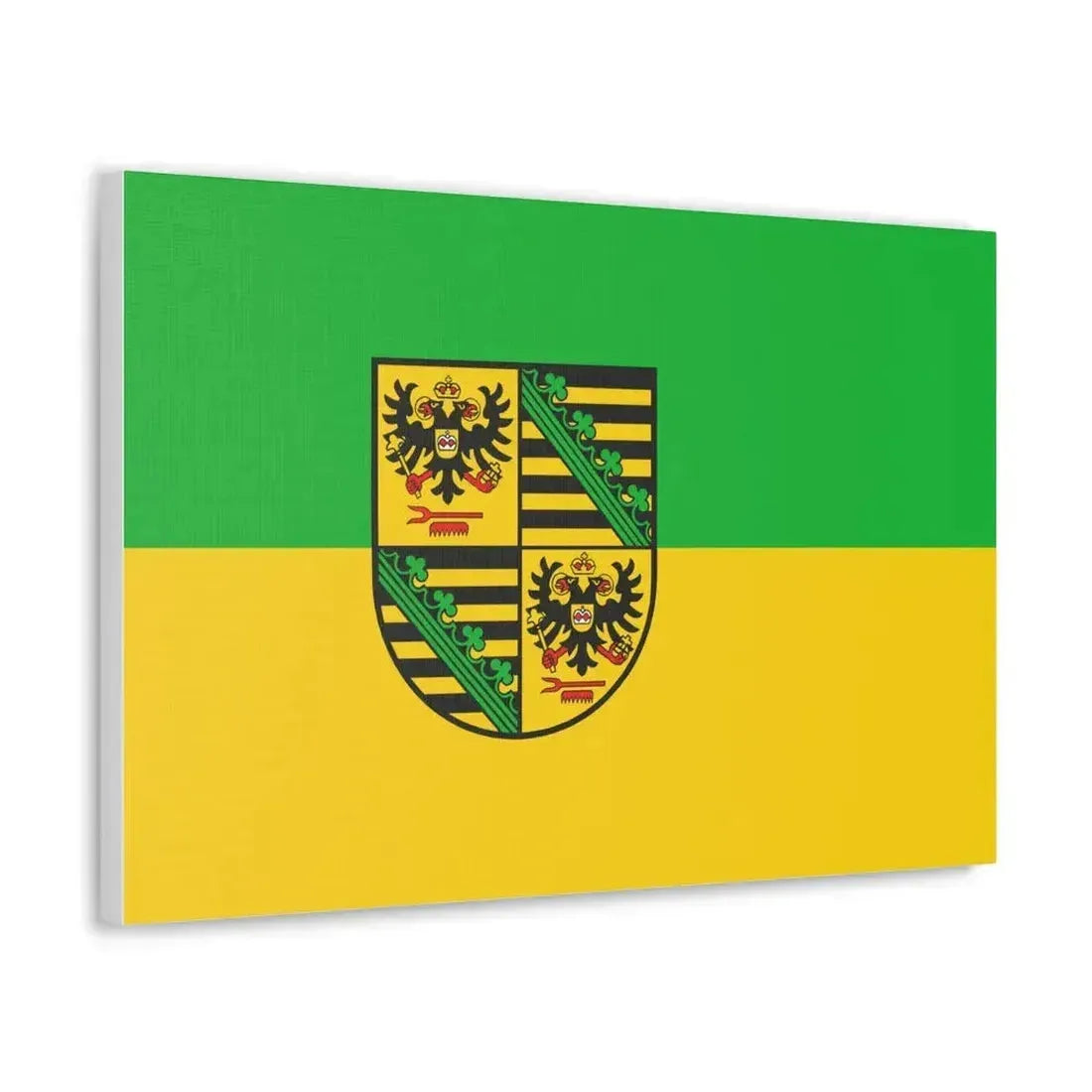 Flag of Saalfeld Rudolstadt Germany - Canvas Wall Art - The Sticker Space