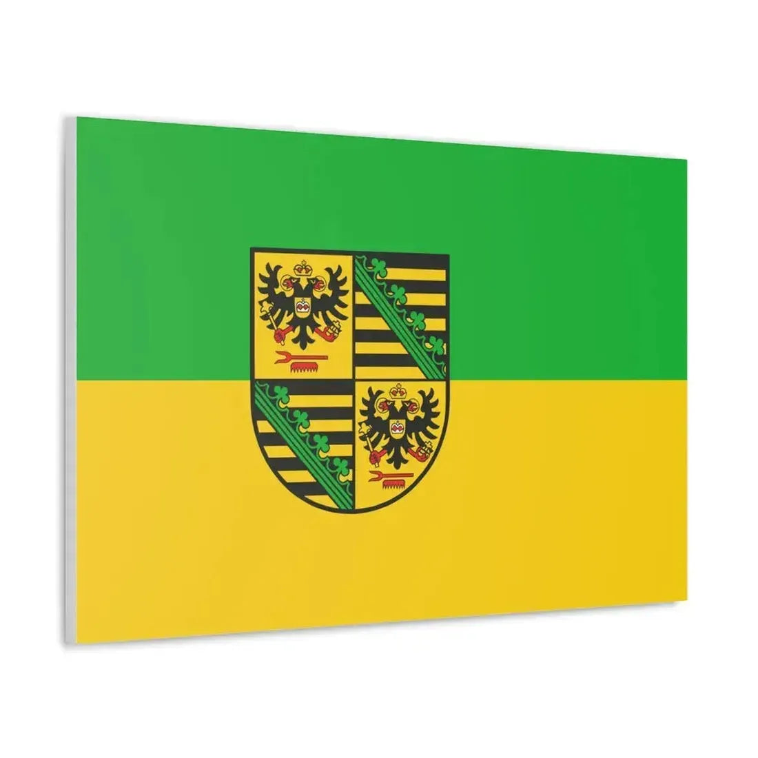 Flag of Saalfeld Rudolstadt Germany - Canvas Wall Art - The Sticker Space