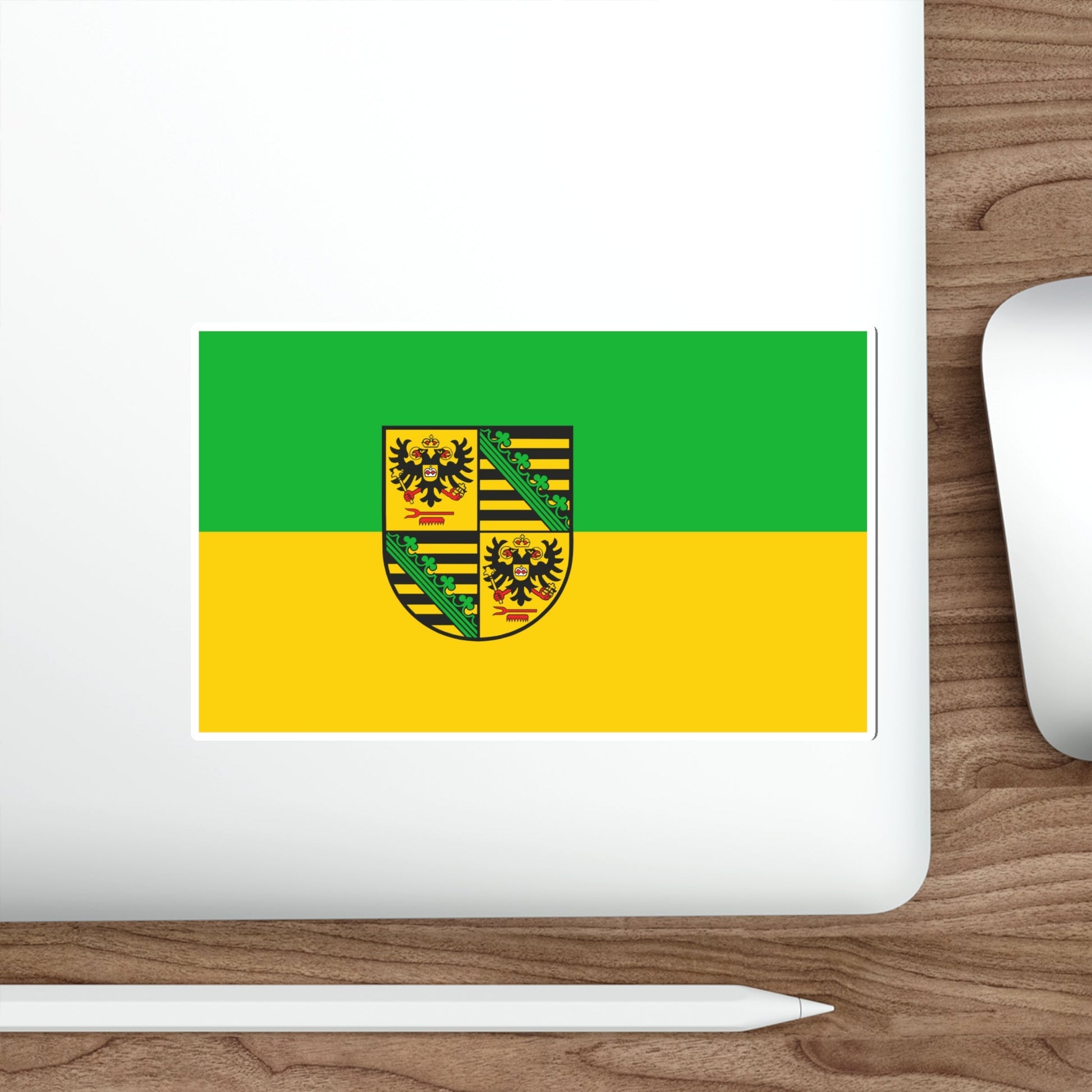 Flag of Saalfeld Rudolstadt Germany STICKER Vinyl Die-Cut Decal-The Sticker Space