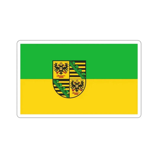 Flag of Saalfeld Rudolstadt Germany STICKER Vinyl Die-Cut Decal 6 Inch - The Sticker Space