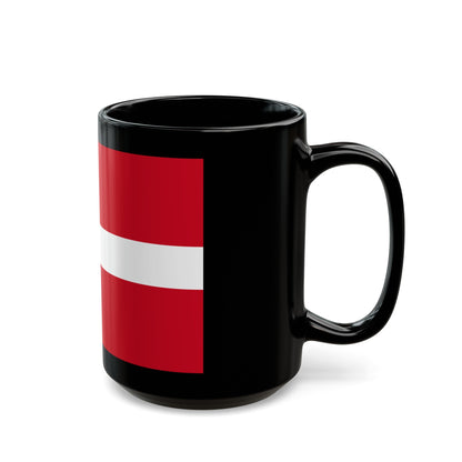 Flag of Saar Protectorate Germany - Black Coffee Mug-The Sticker Space