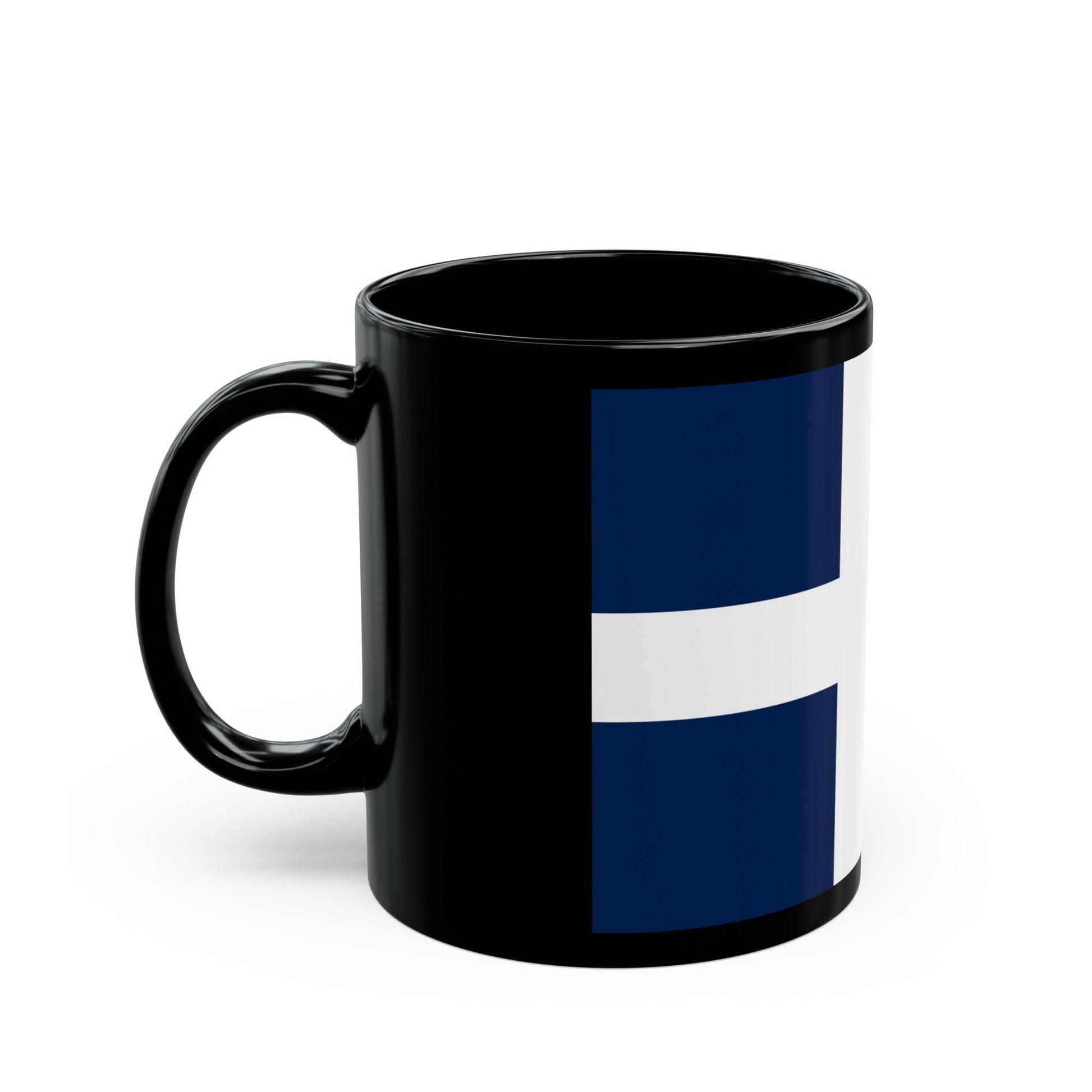 Flag of Saar Protectorate Germany - Black Coffee Mug-The Sticker Space