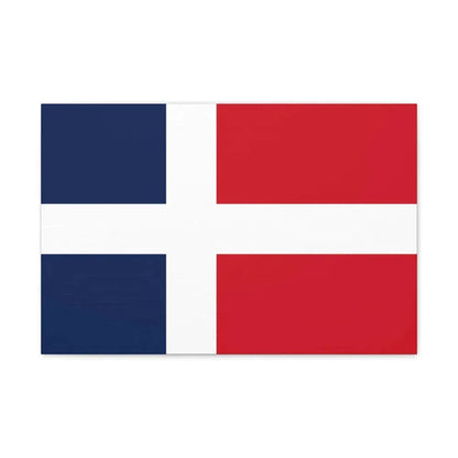 Flag of Saar Protectorate Germany - Canvas Wall Art 24″ x 16″ 1.25" - The Sticker Space