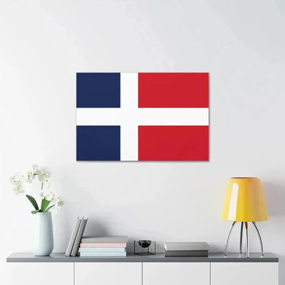 Flag of Saar Protectorate Germany - Canvas Wall Art - The Sticker Space