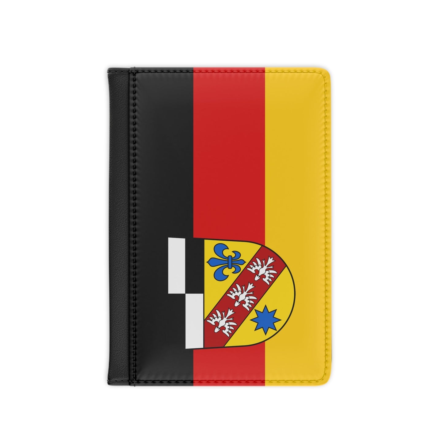 Flag of Saarlouis Germany - Passport Holder