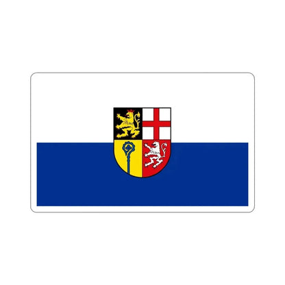Flag of Saarpfalz Kreis Germany STICKER Vinyl Die-Cut Decal 4 Inch - The Sticker Space