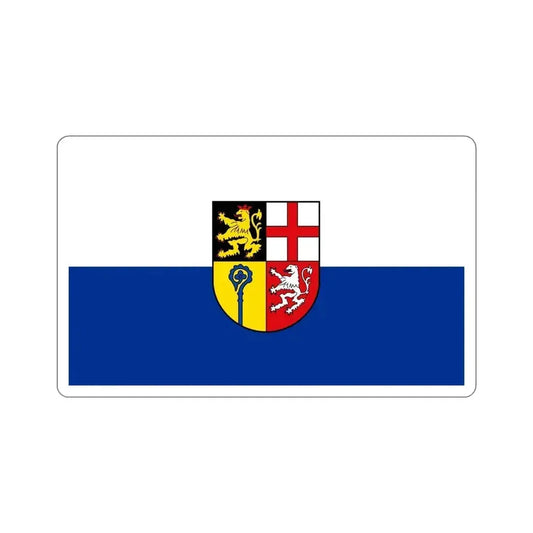 Flag of Saarpfalz Kreis Germany STICKER Vinyl Die-Cut Decal 6 Inch - The Sticker Space