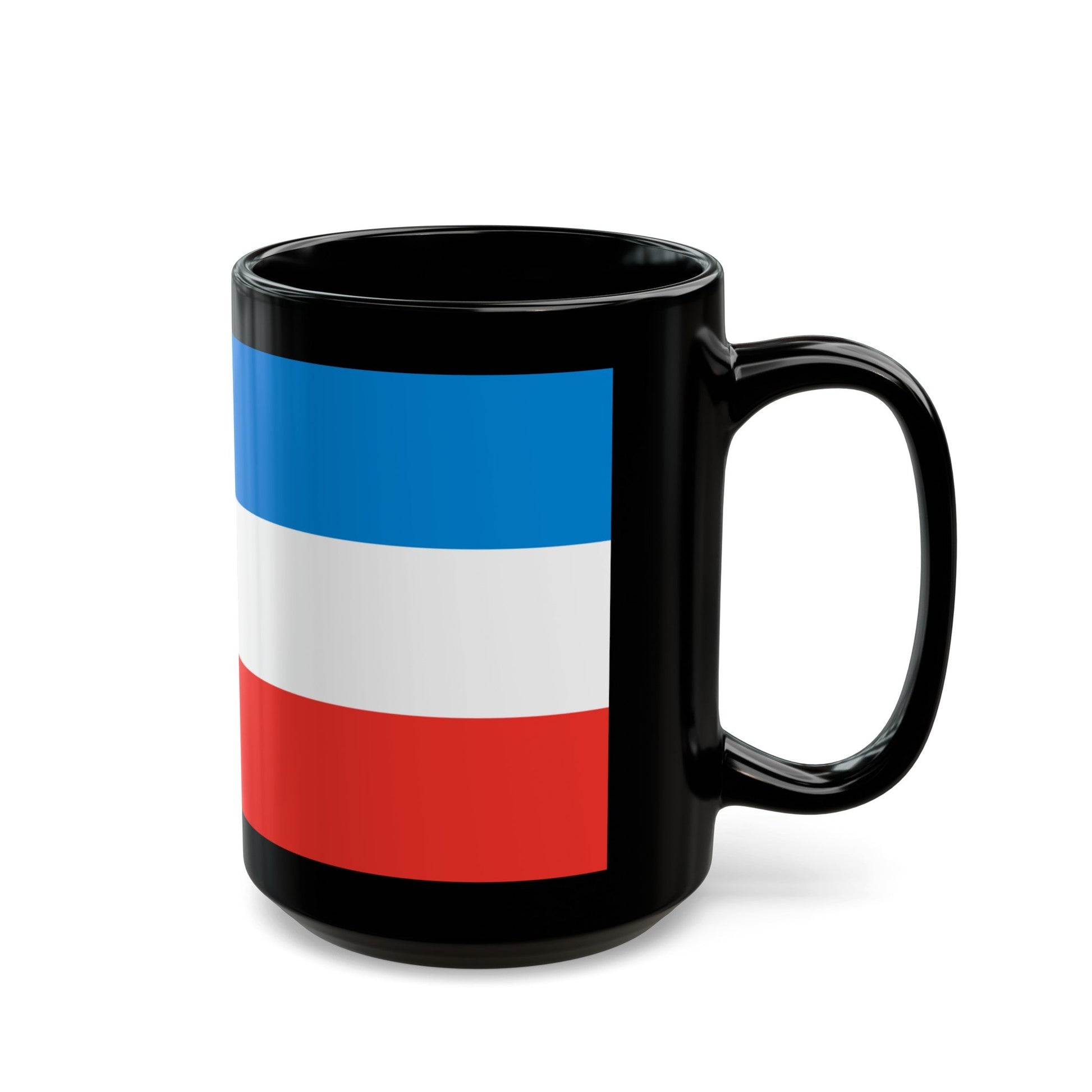 Flag of Sabah Malaysia - Black Coffee Mug-The Sticker Space