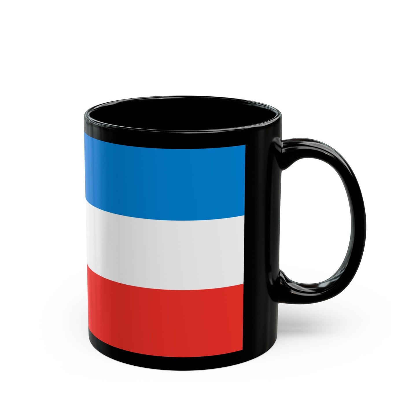 Flag of Sabah Malaysia - Black Coffee Mug-The Sticker Space