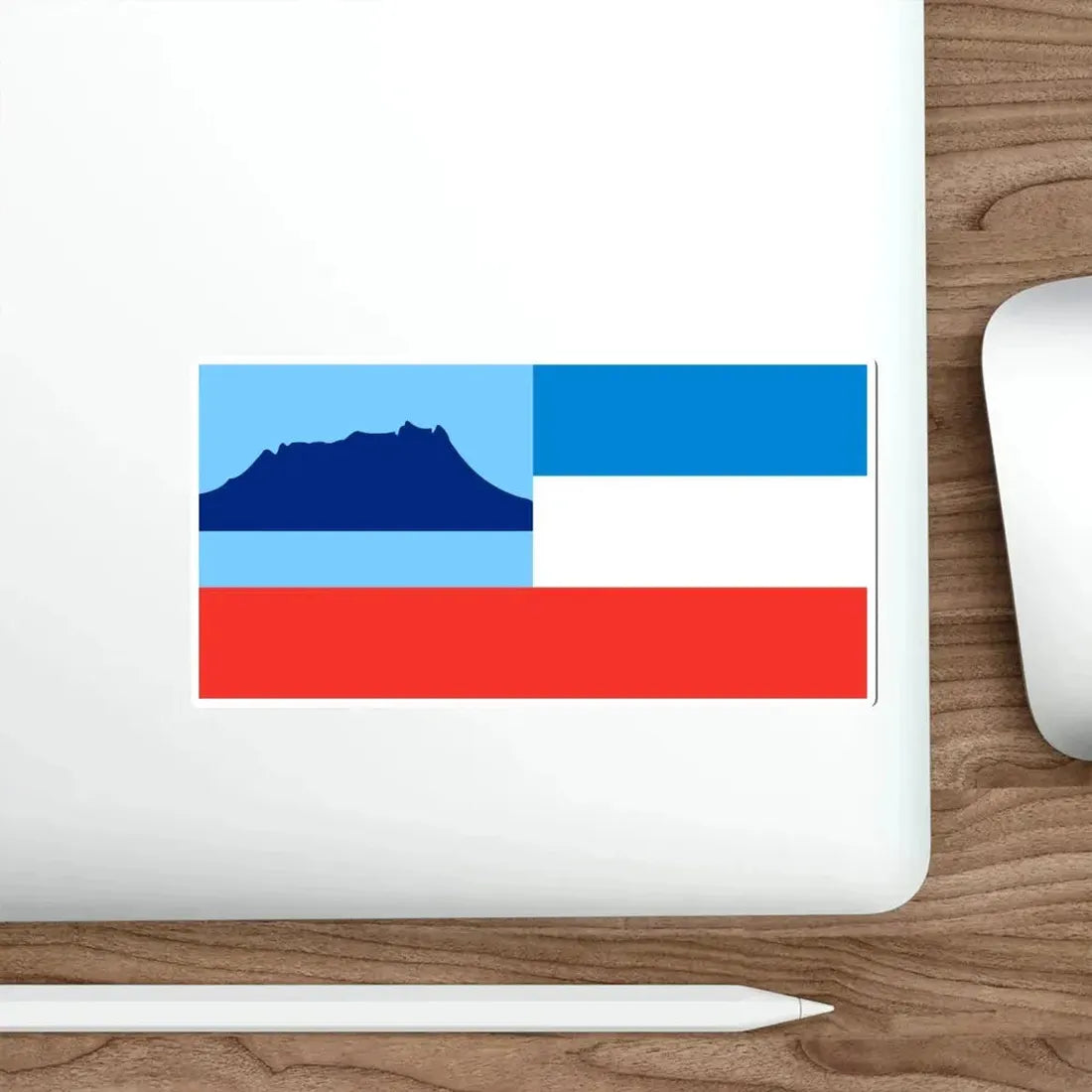 Flag of Sabah Malaysia STICKER Vinyl Die-Cut Decal - The Sticker Space