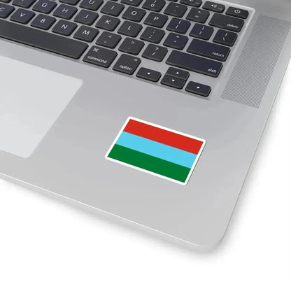 Flag of Sacabamba Bolivia (Bolivia) STICKER Vinyl Kiss-Cut Decal - The Sticker Space