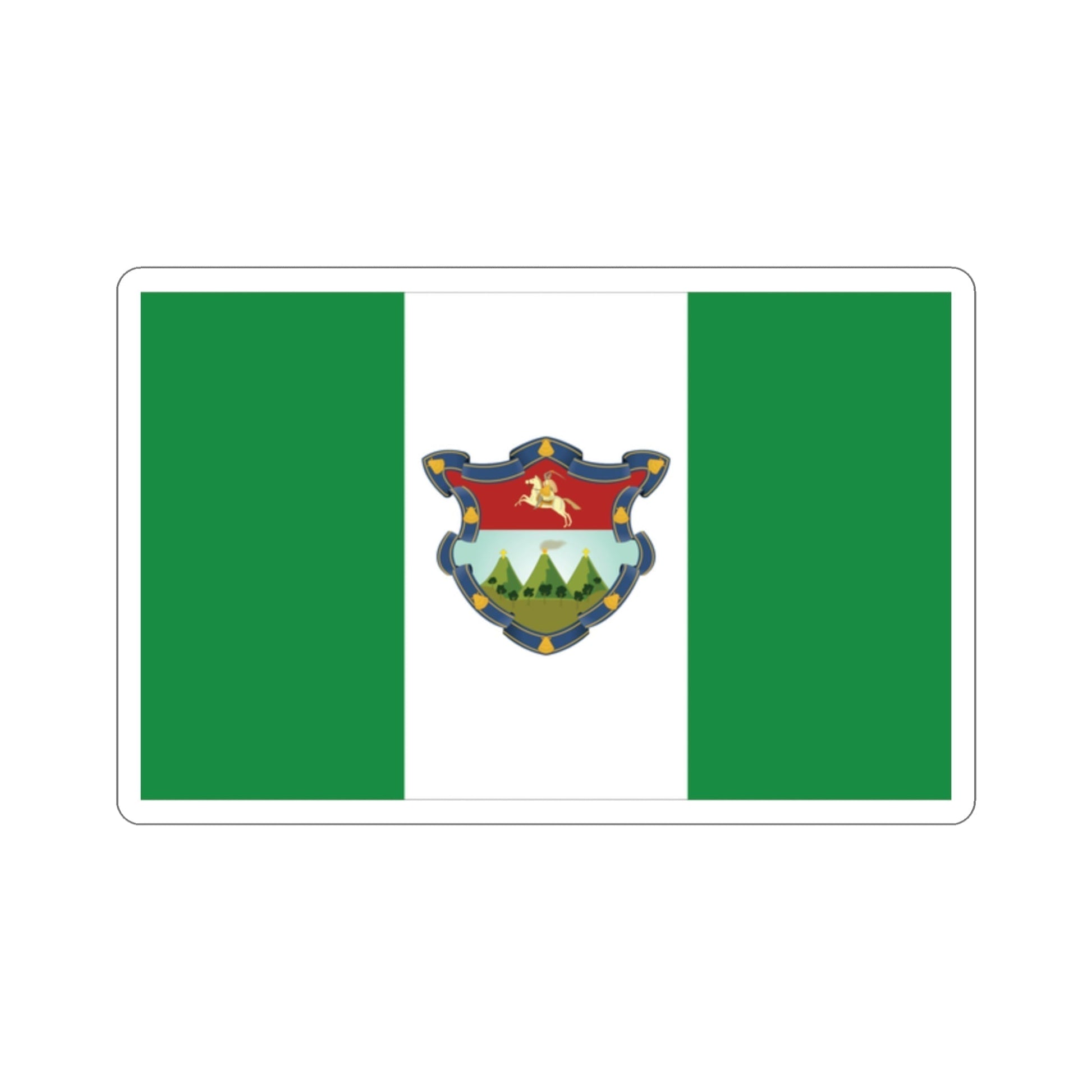 Flag of Sacatepéquez Department Guatemala STICKER Vinyl Die-Cut Decal-2 Inch-The Sticker Space