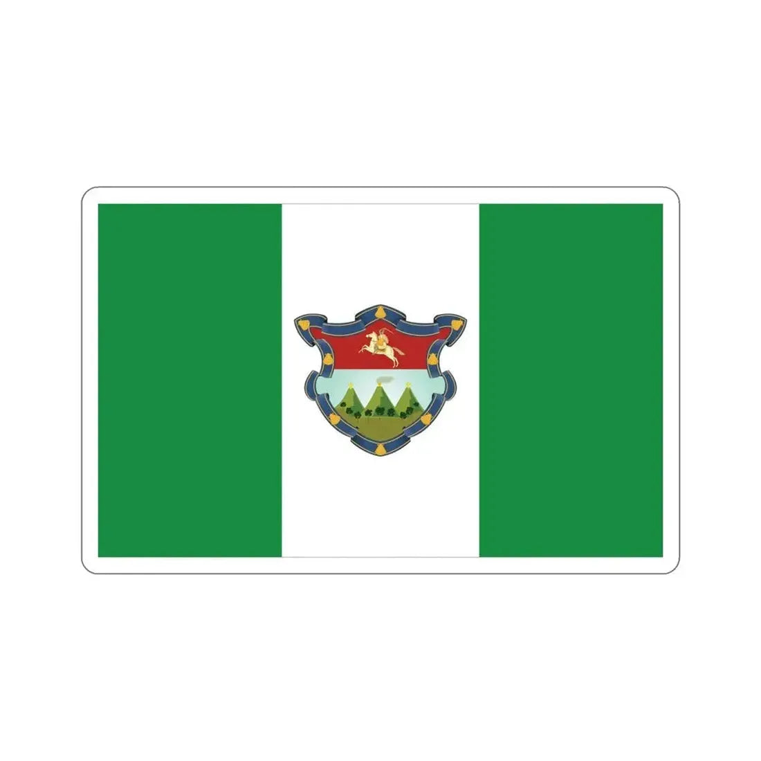Flag of Sacatepéquez Department Guatemala STICKER Vinyl Die-Cut Decal 6 Inch - The Sticker Space