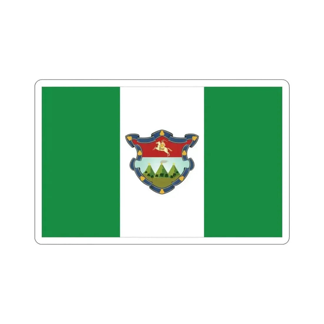 Flag of Sacatepéquez Department Guatemala STICKER Vinyl Die-Cut Decal - The Sticker Space