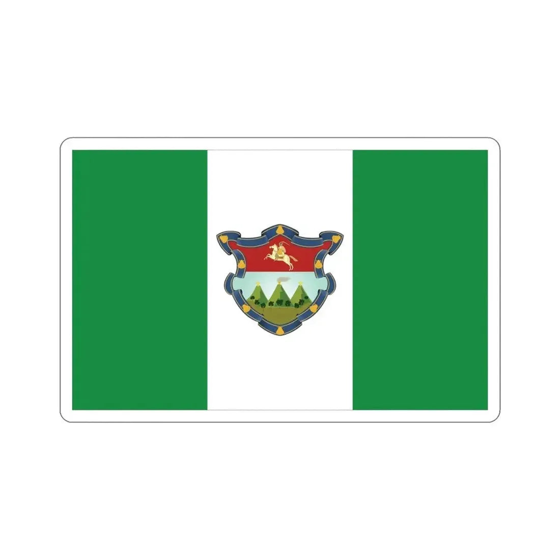 Flag of Sacatepéquez Department Guatemala STICKER Vinyl Die-Cut Decal - The Sticker Space