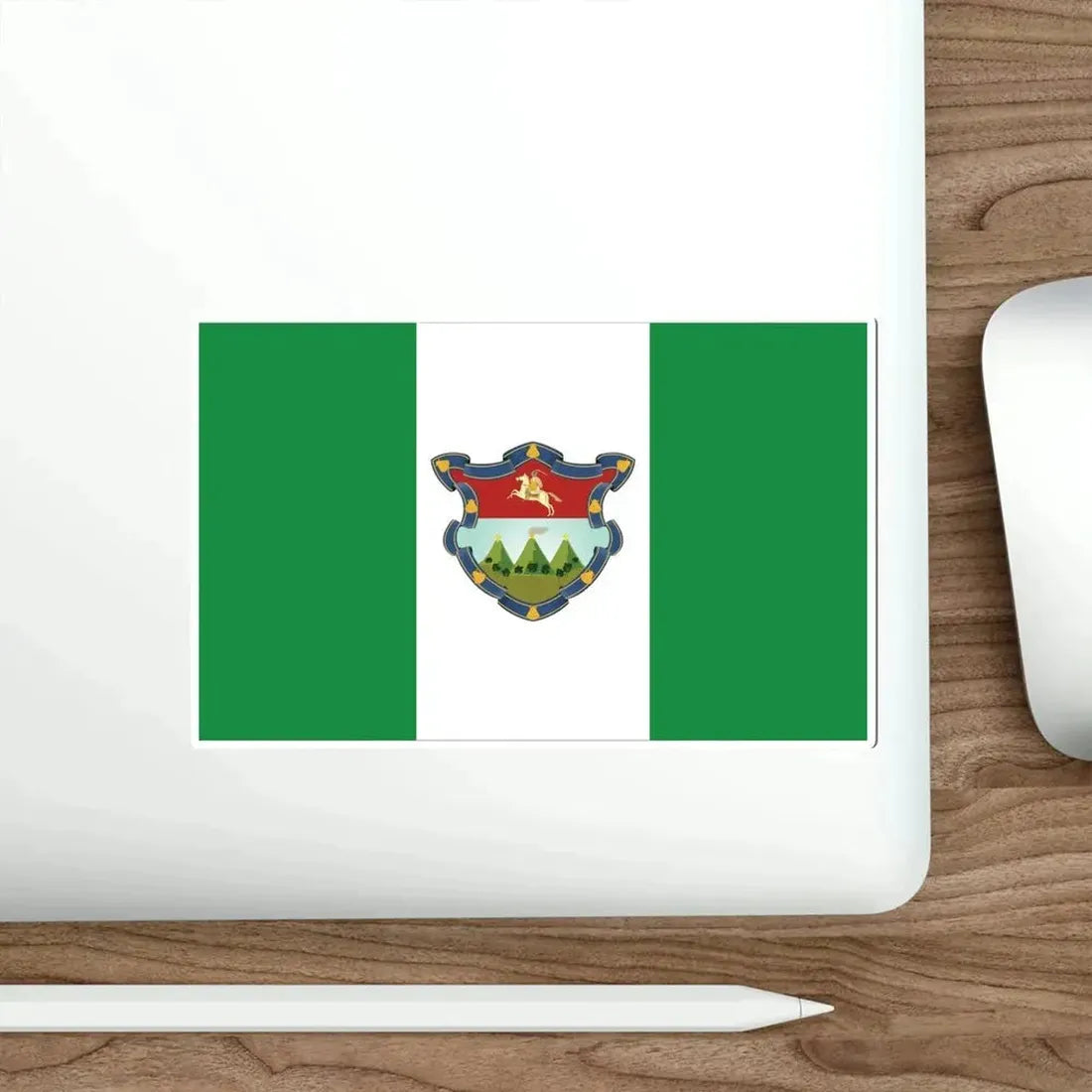 Flag of Sacatepéquez Department Guatemala STICKER Vinyl Die-Cut Decal - The Sticker Space
