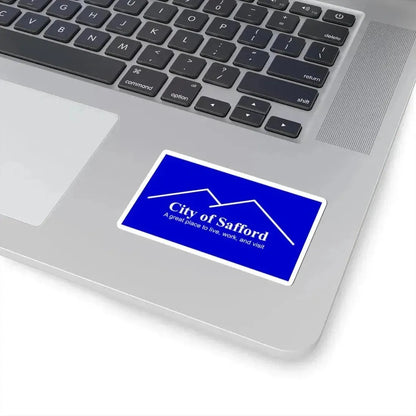 Flag of Safford Arizona (United States) STICKER Vinyl Kiss-Cut Decal - The Sticker Space