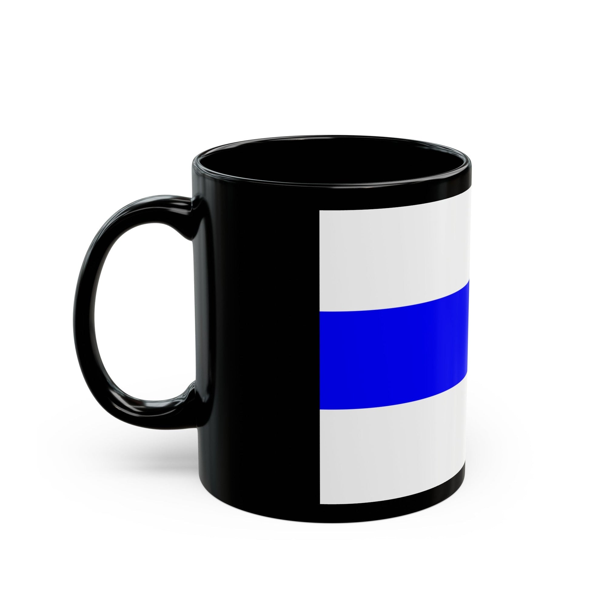 Flag of Safi Malta - Black Coffee Mug-The Sticker Space