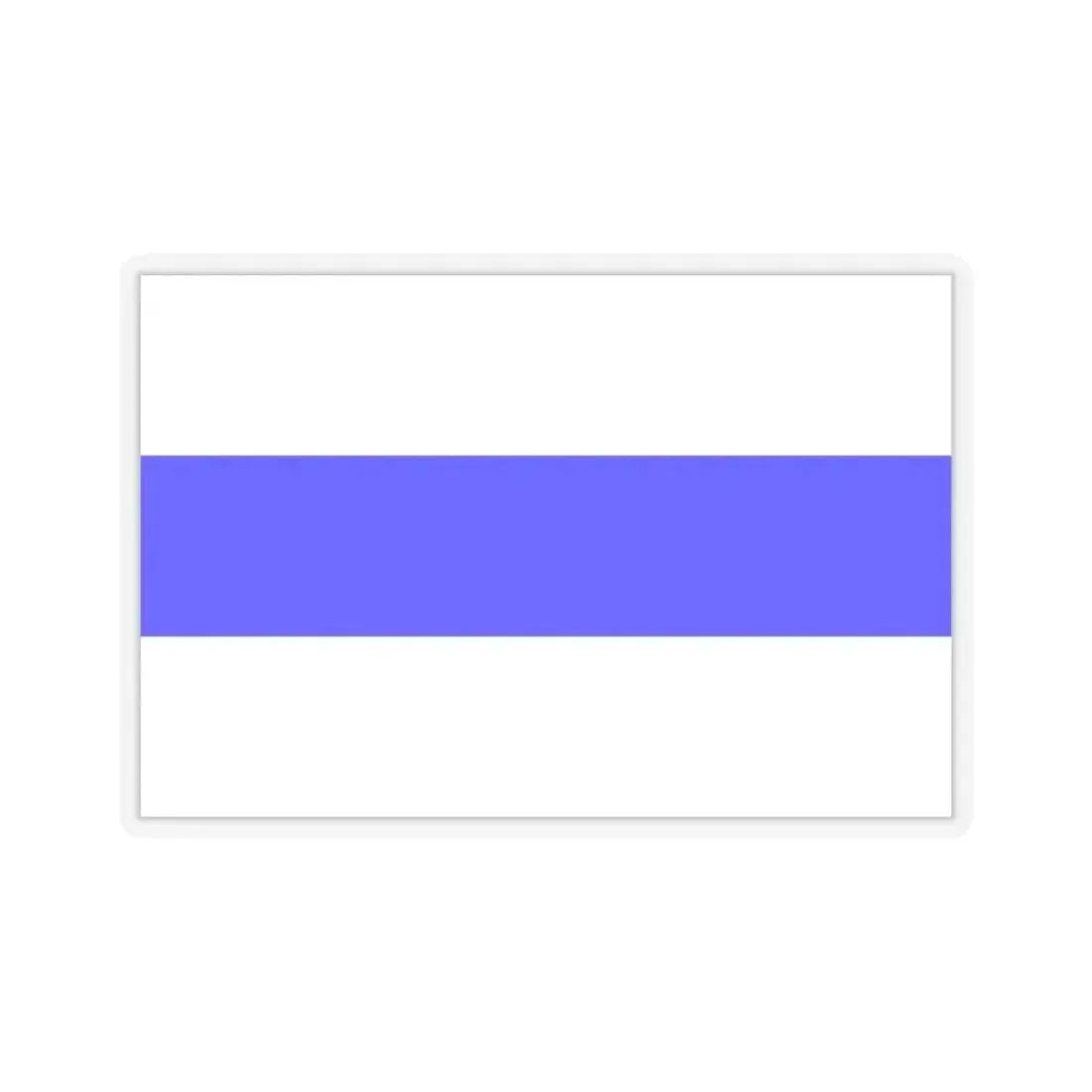 Flag of Safi Malta - STICKER Vinyl Kiss-Cut Decal 2 Inch Transparent - The Sticker Space