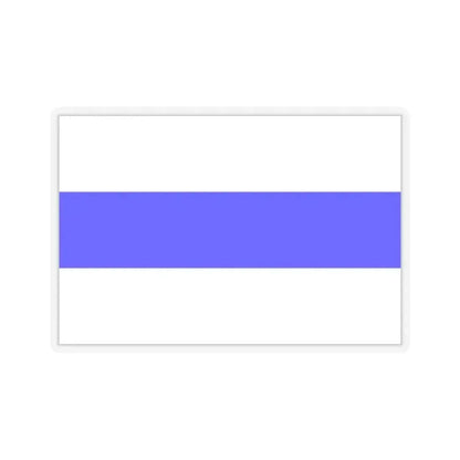 Flag of Safi Malta - STICKER Vinyl Kiss-Cut Decal 2 Inch Transparent - The Sticker Space