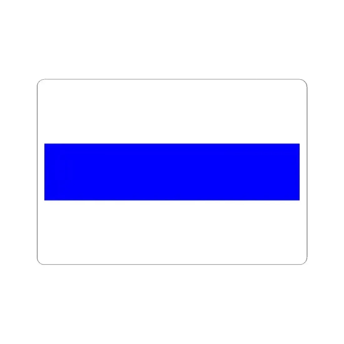 Flag of Safi Malta - STICKER Vinyl Kiss-Cut Decal 2 Inch White - The Sticker Space