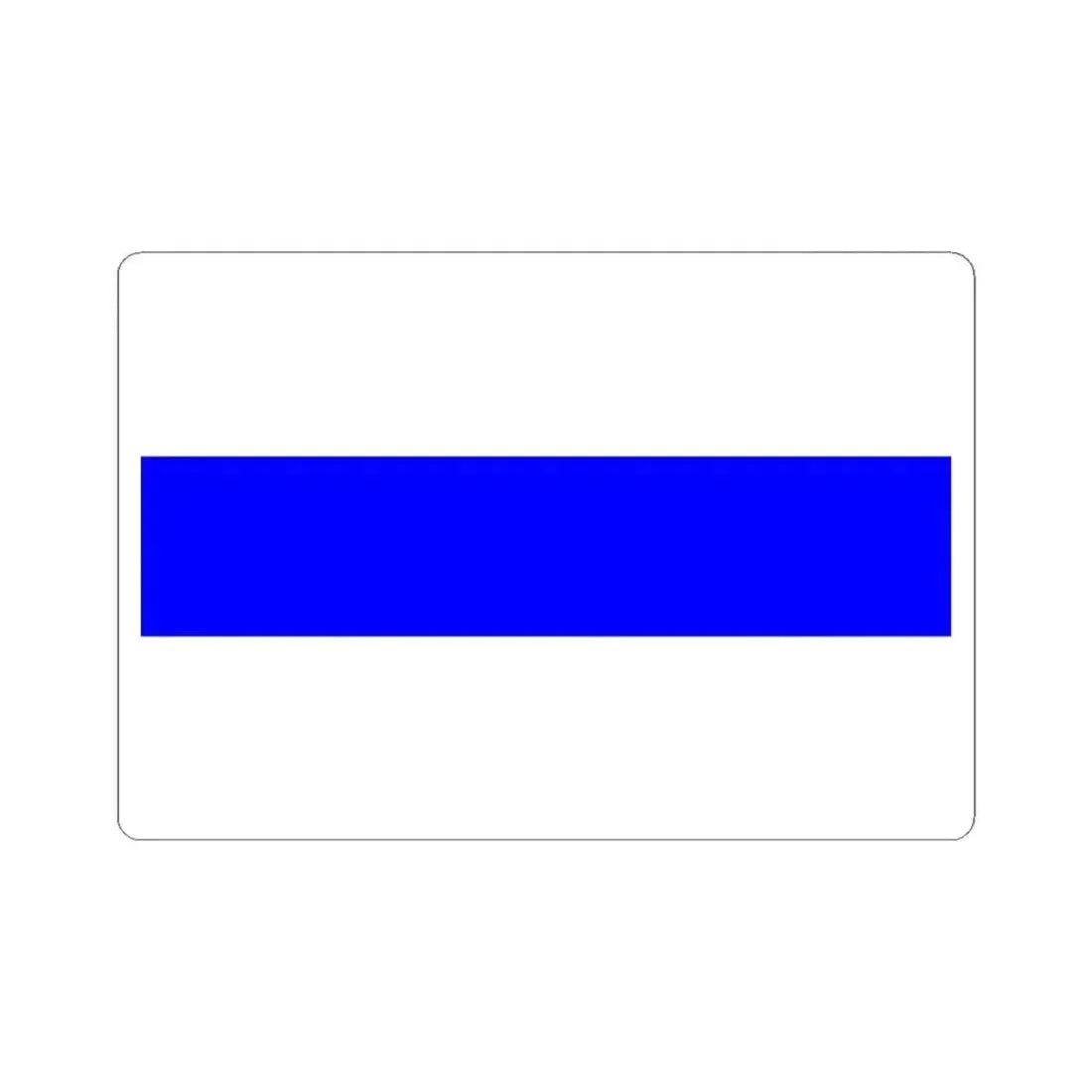 Flag of Safi Malta - STICKER Vinyl Kiss-Cut Decal 4 Inch White - The Sticker Space