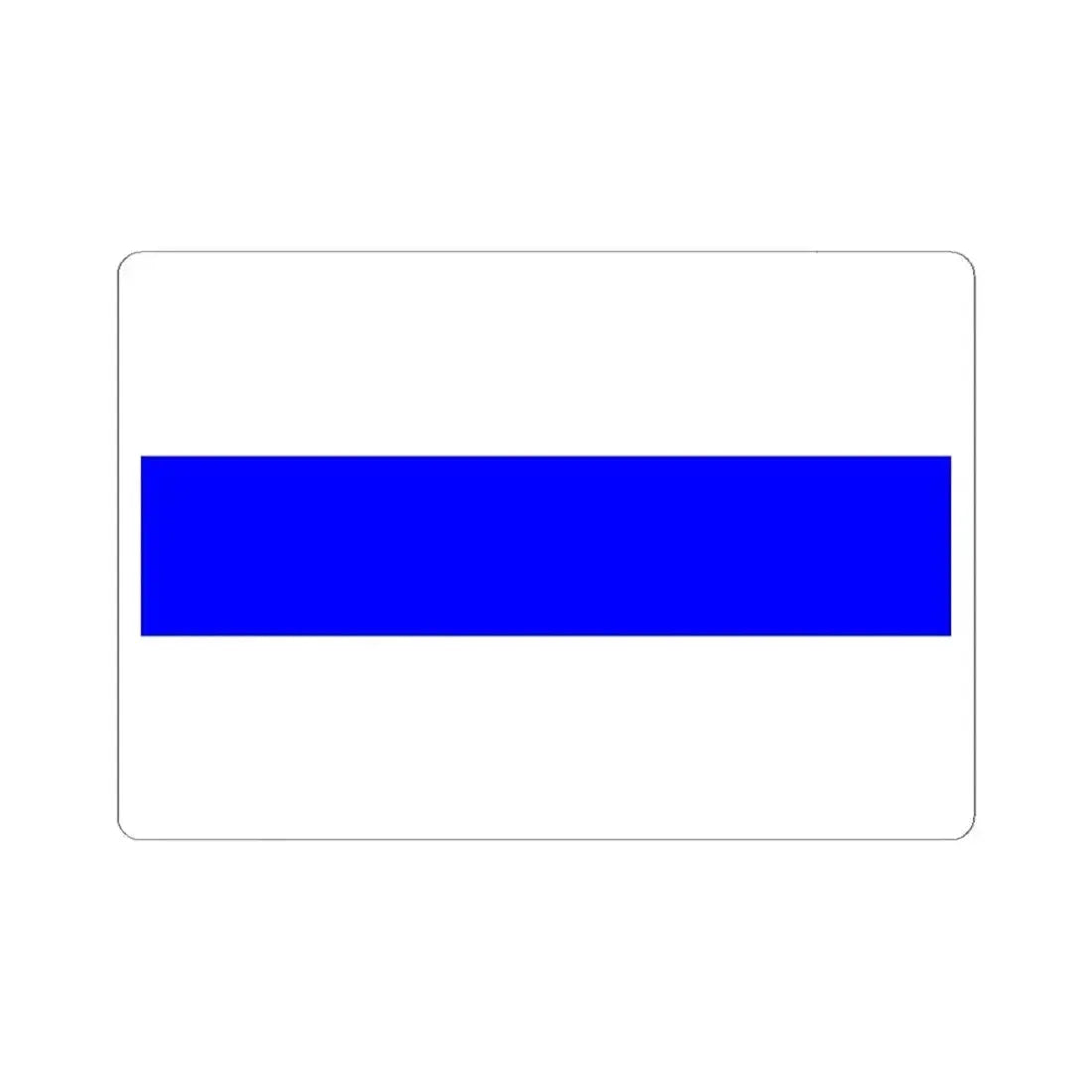 Flag of Safi Malta - STICKER Vinyl Kiss-Cut Decal 6 Inch White - The Sticker Space