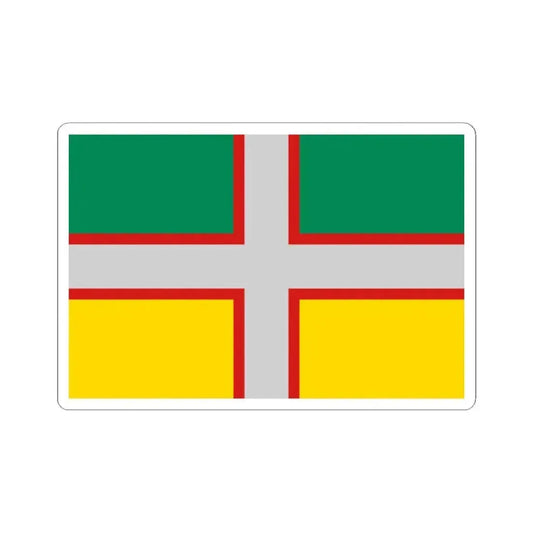 Flag of Saguenay-Lac-Saint-Jean (Canada) STICKER Vinyl Kiss-Cut Decal 2 Inch White - The Sticker Space