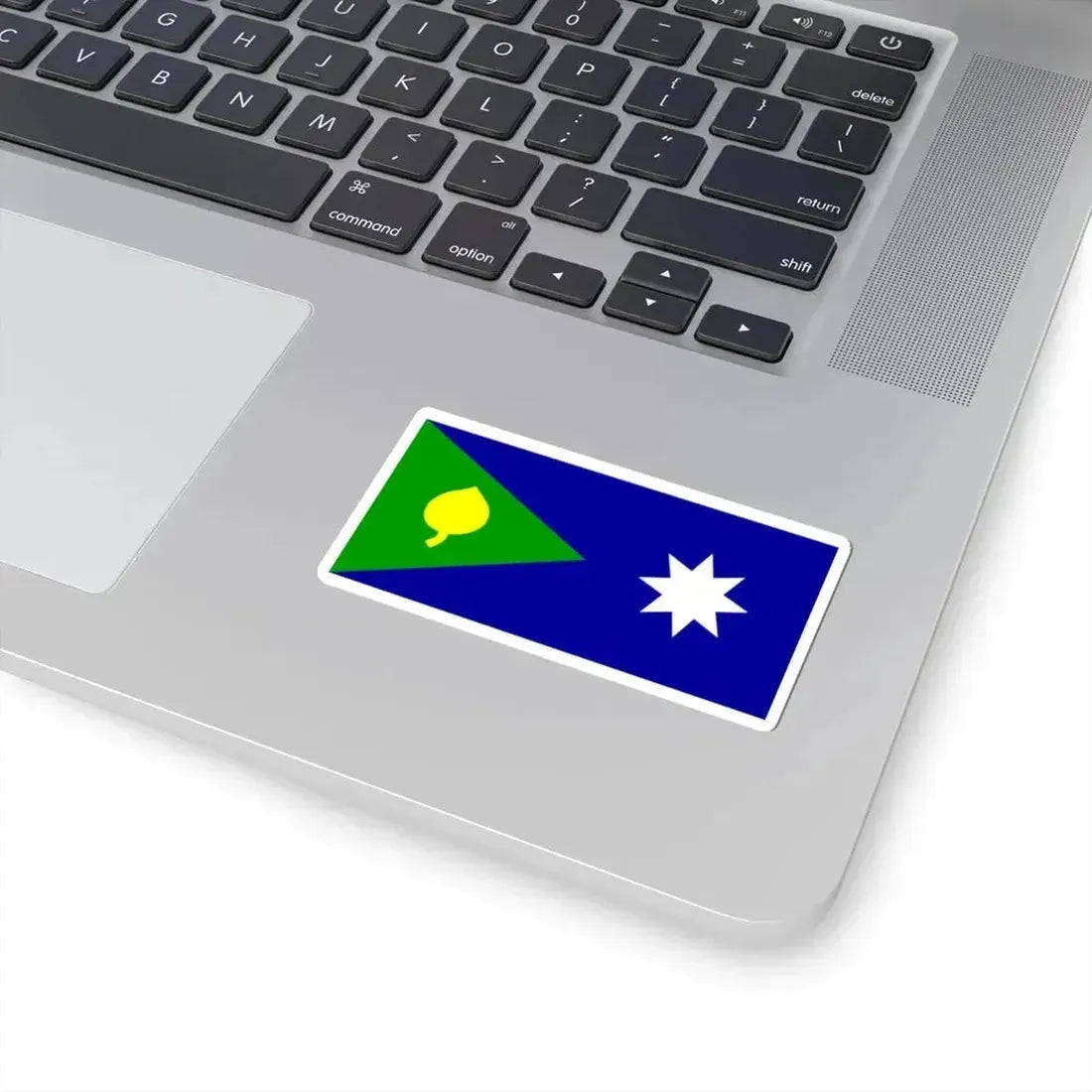 Flag of Saibai Island (Australia) STICKER Vinyl Kiss-Cut Decal - The Sticker Space