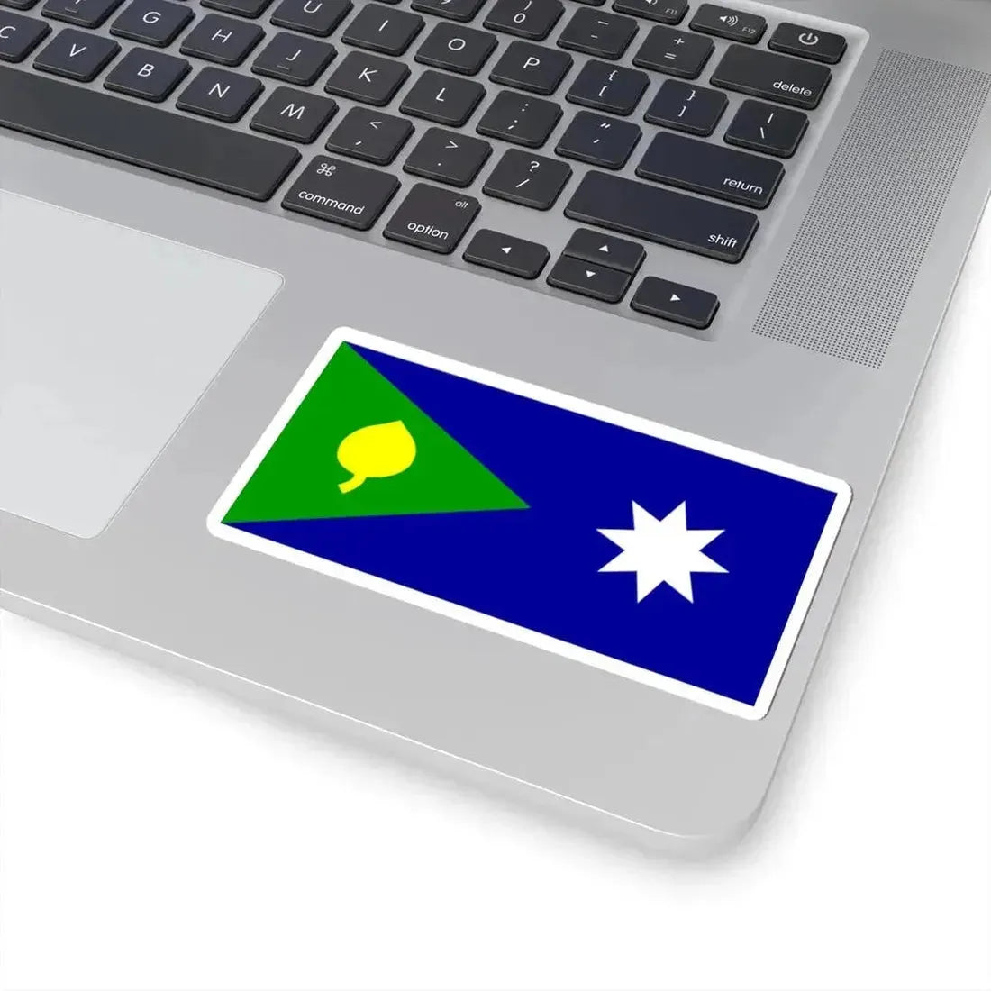 Flag of Saibai Island (Australia) STICKER Vinyl Kiss-Cut Decal - The Sticker Space