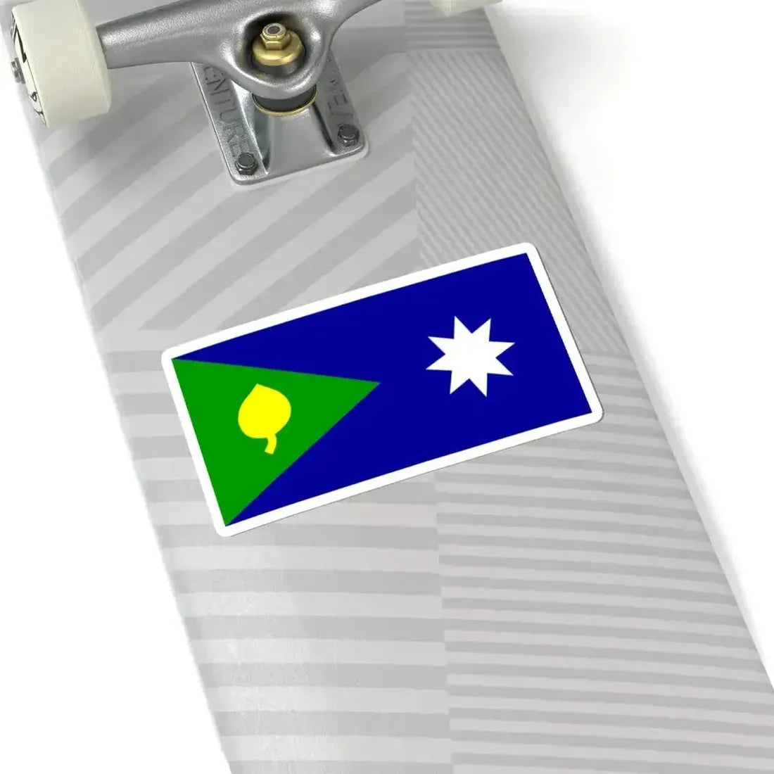 Flag of Saibai Island (Australia) STICKER Vinyl Kiss-Cut Decal - The Sticker Space