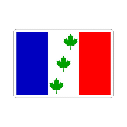 Flag of Saint Éphrem de Beauce Quebec Canada STICKER Vinyl Die-Cut Decal-4 Inch-The Sticker Space