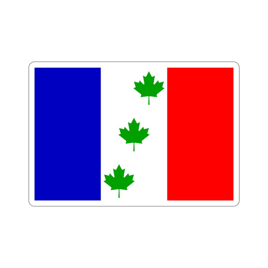 Flag of Saint Éphrem de Beauce Quebec Canada STICKER Vinyl Die-Cut Decal-6 Inch-The Sticker Space