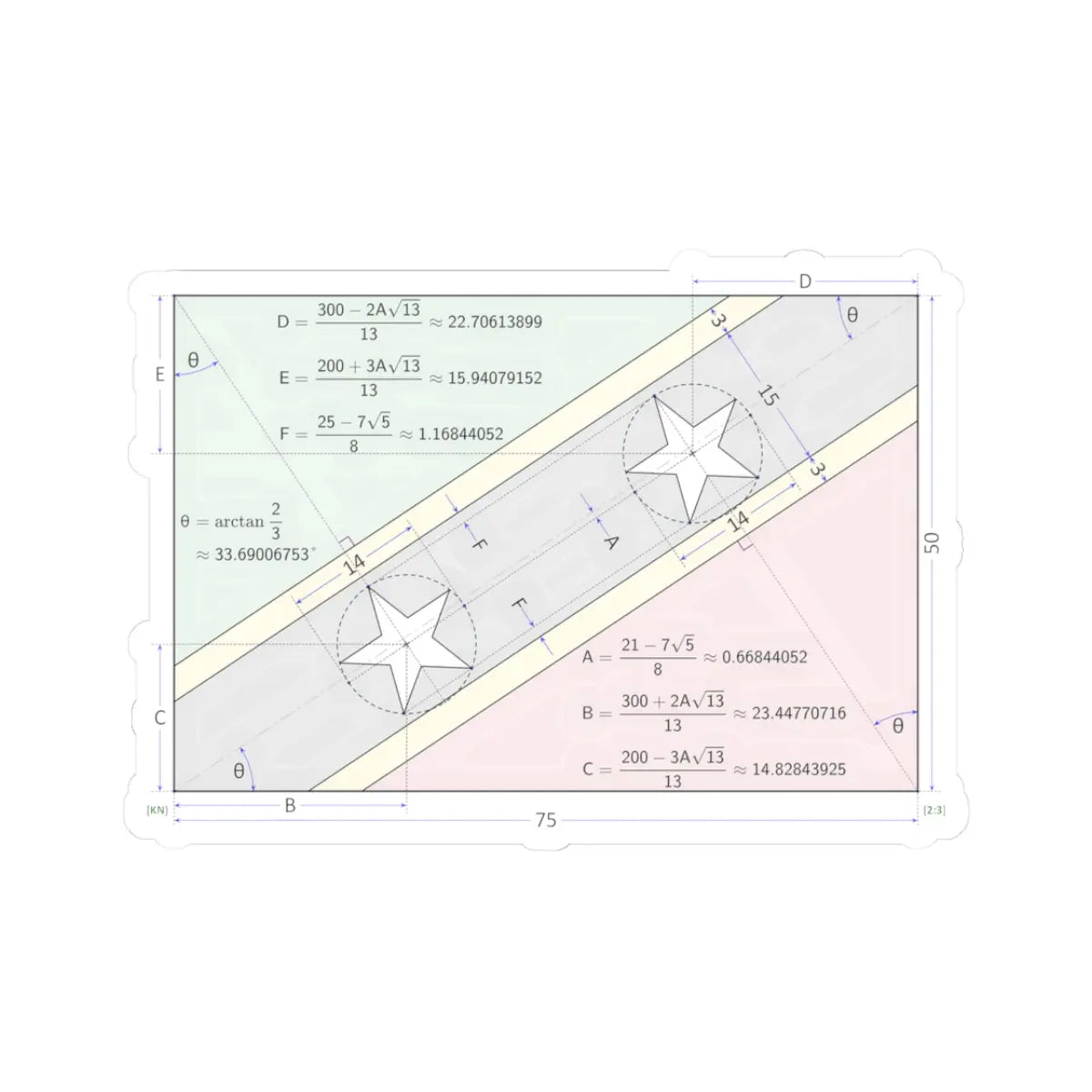 SKU:20060738558721422496 Sizes:3" × 3" Types:White