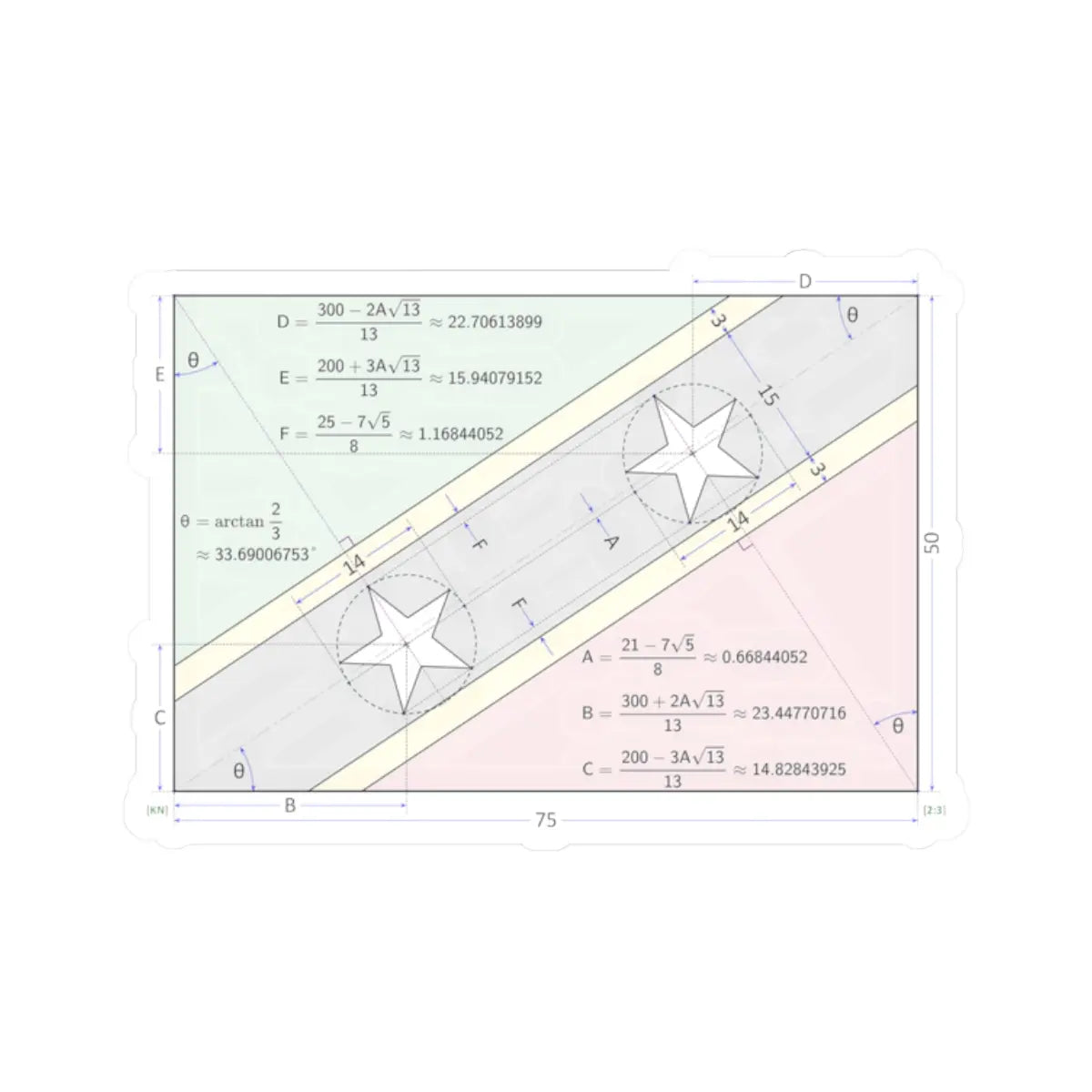SKU:59971791601179593906 Sizes:2" × 2" Types:White