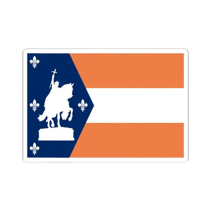 Flag of Saint Louis Missouri 1916 (United States) STICKER Vinyl Kiss-Cut Decal 2 Inch White - The Sticker Space