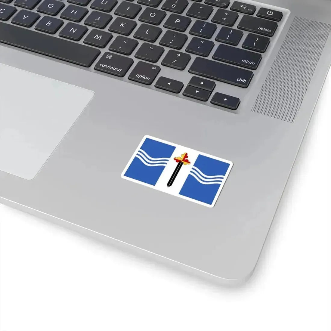 Flag of Saint Michaels Maryland (United States) STICKER Vinyl Kiss-Cut Decal - The Sticker Space