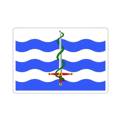 Flag of Saint Paul's Bay Malta STICKER Vinyl Die-Cut Decal 3 Inch - The Sticker Space