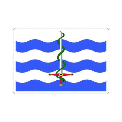 Flag of Saint Paul's Bay Malta STICKER Vinyl Die-Cut Decal 5 Inch - The Sticker Space