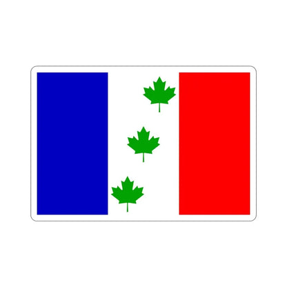 Flag of Saint Éphrem de Beauce Quebec Canada STICKER Vinyl Die-Cut Decal 3 Inch - The Sticker Space