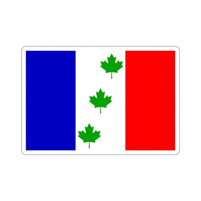 Flag of Saint Éphrem de Beauce Quebec Canada STICKER Vinyl Die-Cut Decal 6 Inch - The Sticker Space