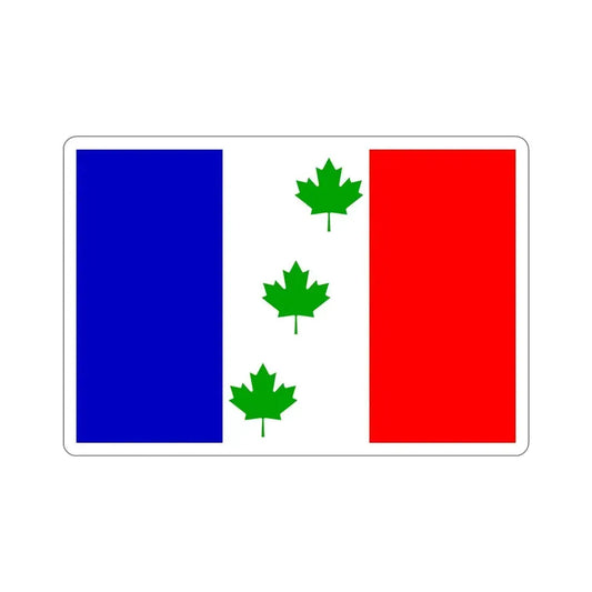 Flag of Saint Éphrem de Beauce Quebec Canada STICKER Vinyl Die-Cut Decal 6 Inch - The Sticker Space