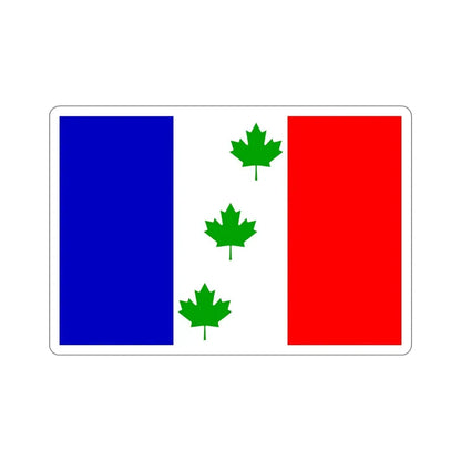 Flag of Saint Éphrem de Beauce Quebec Canada STICKER Vinyl Die-Cut Decal 6 Inch - The Sticker Space